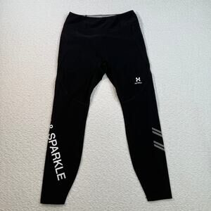 NWT Hotsuit womens leggings 6755012 black workout small